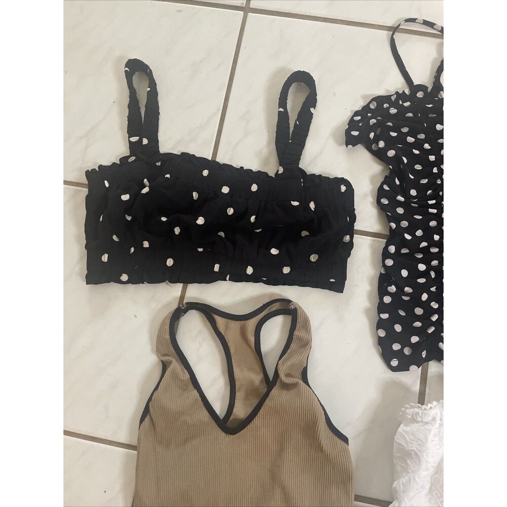 Crop Top Bundle Lot of 5 Women’s Tops Size S - Picture 4 of 6